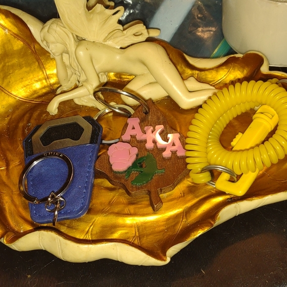 Vintage keychain lot~bottle opener keychain~handcrafted~wrap around wris… - Picture 1 of 1